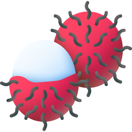 rambután icono gratis