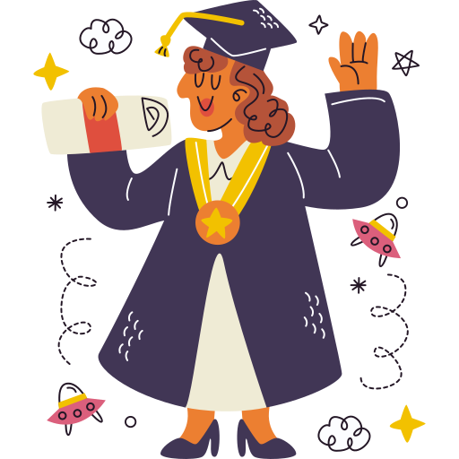 graduado gratis sticker