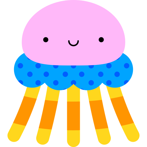 Jellyfish free sticker Jellyfish free sticker