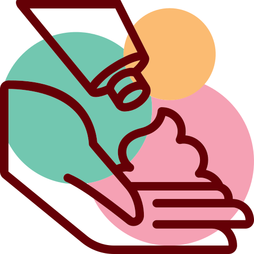 Cream free icon