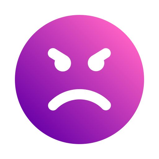 화난 무료 아이콘