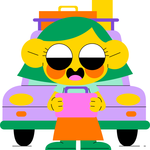 Traveler free sticker