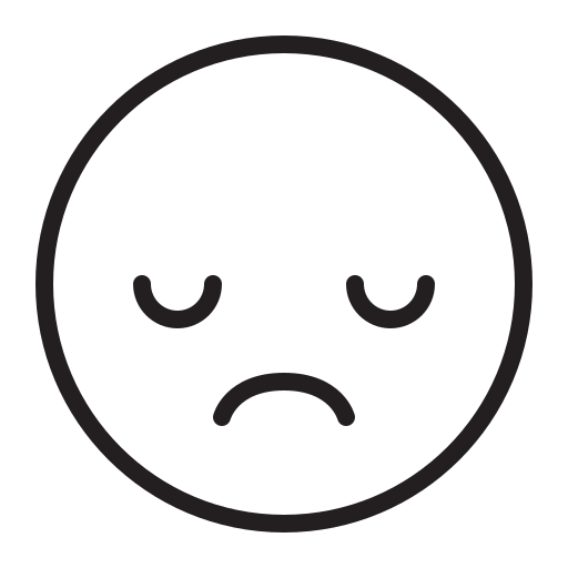triste Icône gratuit triste Icône gratuit