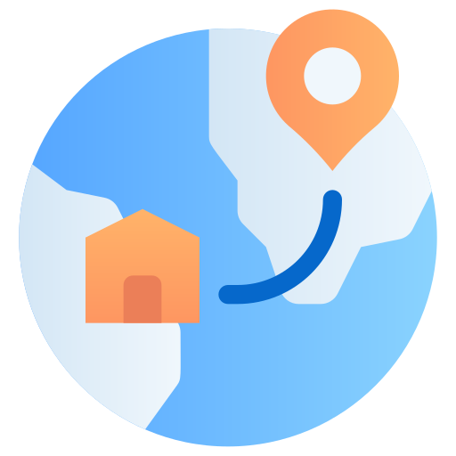 Travel free icon Travel free icon