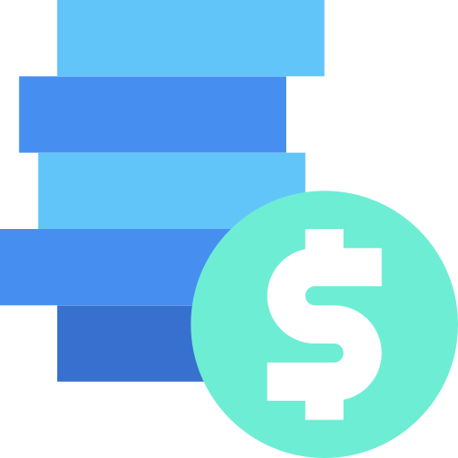 monedas icono gratis