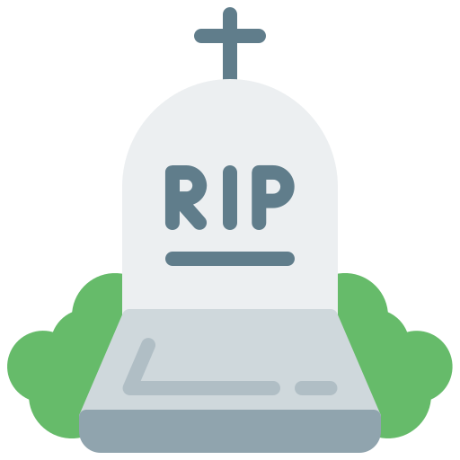 cementerio icono gratis