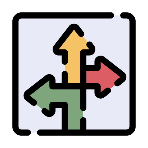 direction Icône gratuit