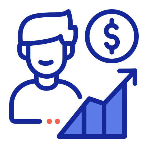 investissement Icône gratuit