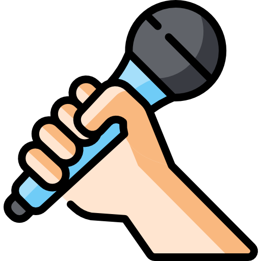 Microphone Special Lineal color icon