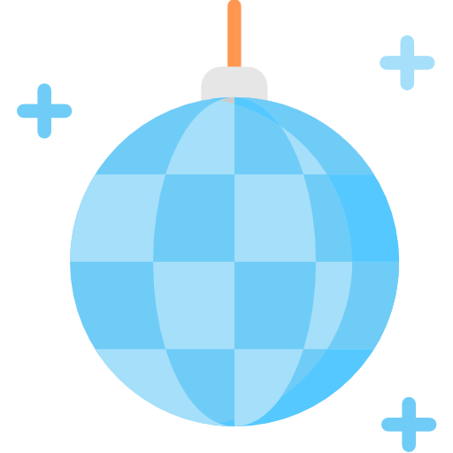 Disco ball Special Flat icon