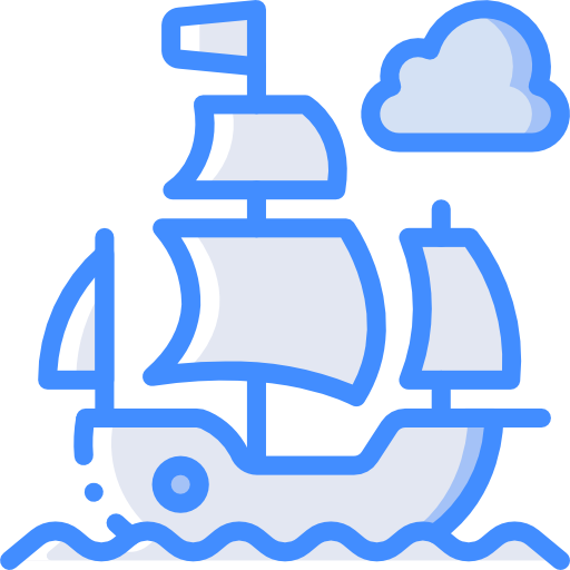 Pirate ship - Free transport icons