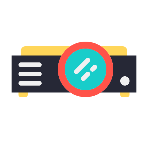 Projector free icon Projector free icon