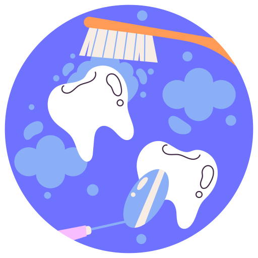 cuidado dental gratis sticker