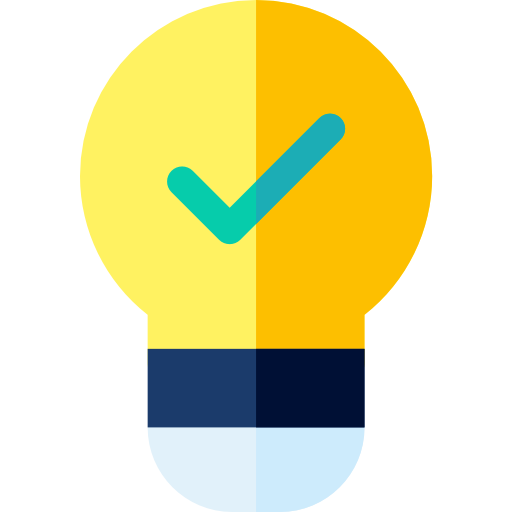 Bulb Basic Rounded Flat icon