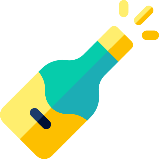 champagne Icône gratuit