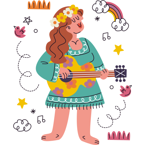 hippie gratuit sticker hippie gratuit sticker