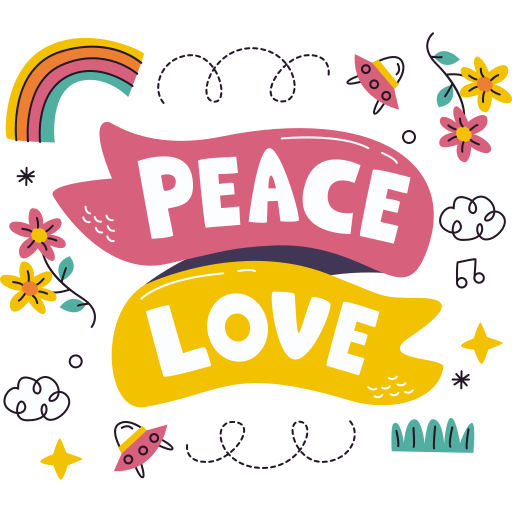 paix gratuit sticker