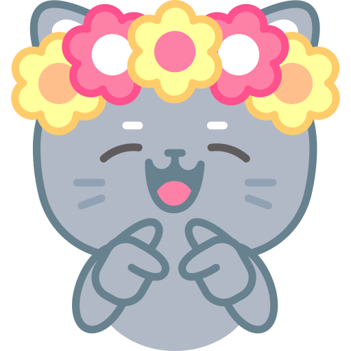 Stickers de Corona de flores - Stickers de diverso gratis