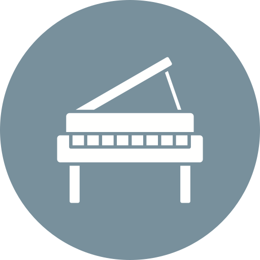 piano icono gratis