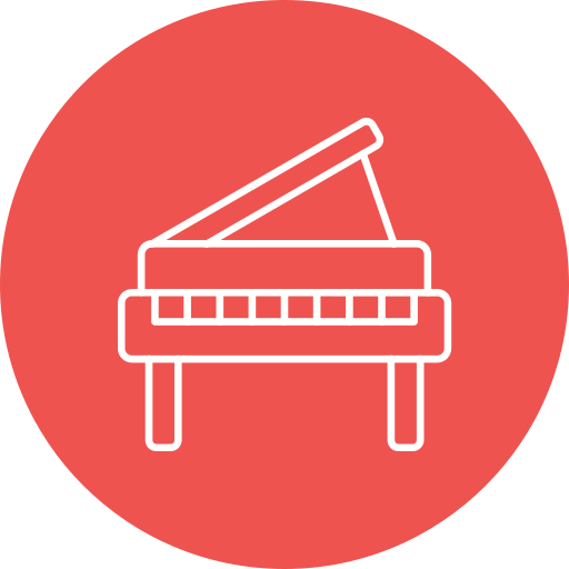 piano icono gratis