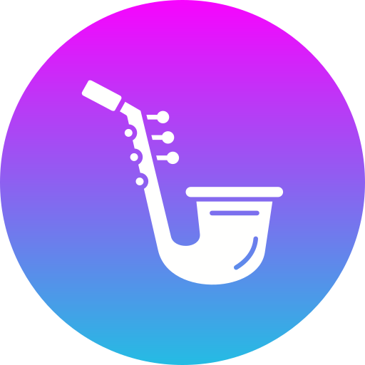 saxofón icono gratis