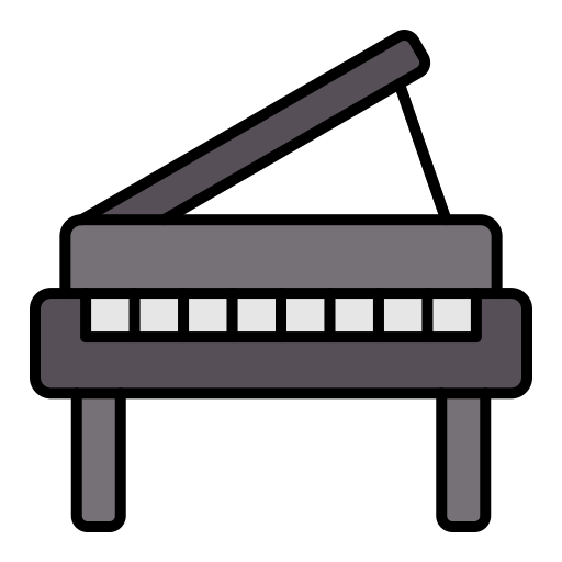 piano icono gratis