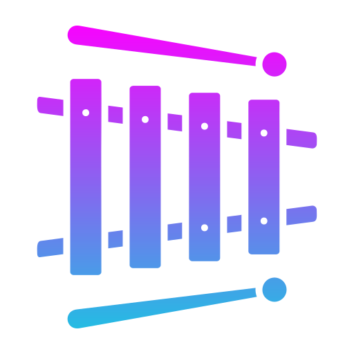 xilófono icono gratis