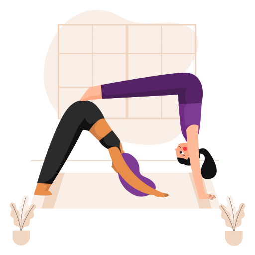 adho mukha svanasana icono gratis