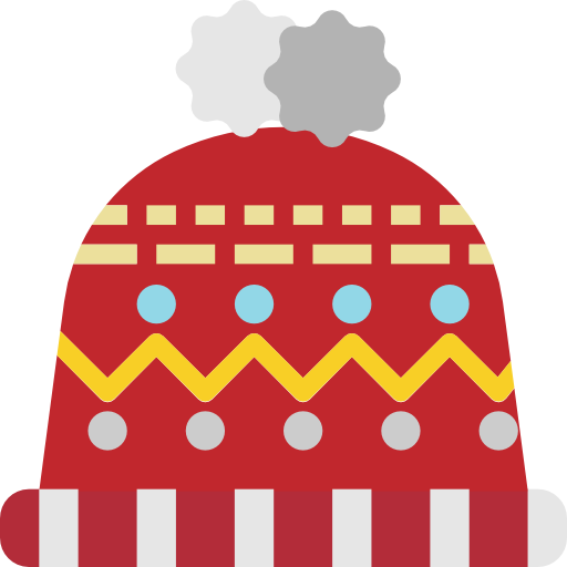 sombrero de invierno icono gratis