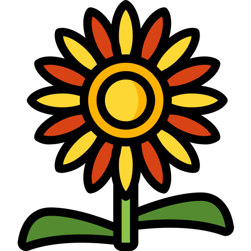 girasol icono gratis