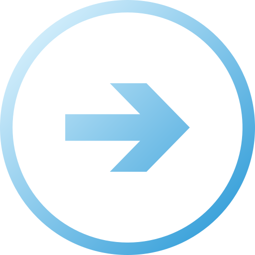 flecha correcta icono gratis