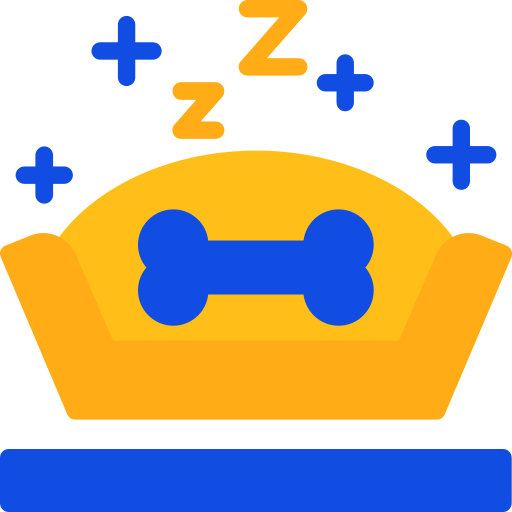 cama para mascotas icono gratis