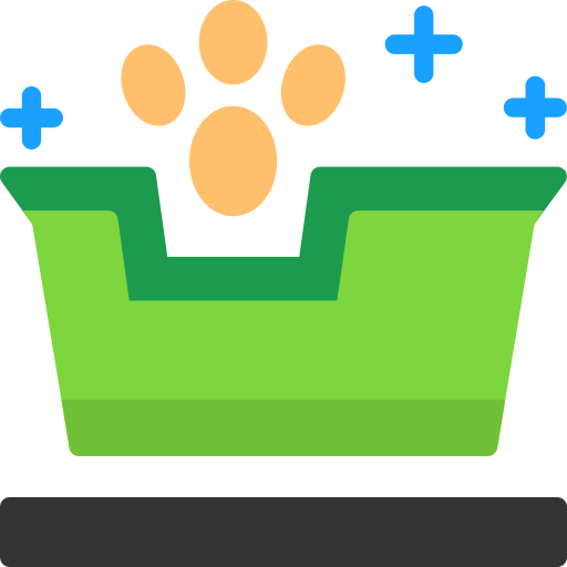 arena para gatos icono gratis