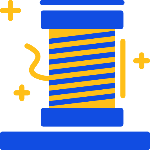 carrete de hilo icono gratis