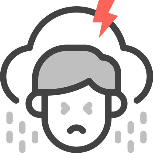stresser Icône gratuit stresser Icône gratuit