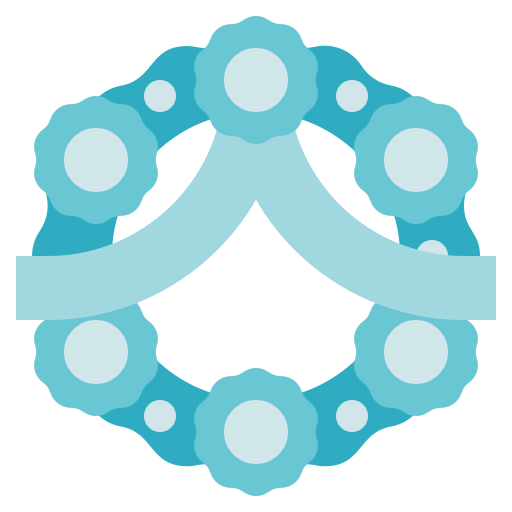 guirnalda icono gratis