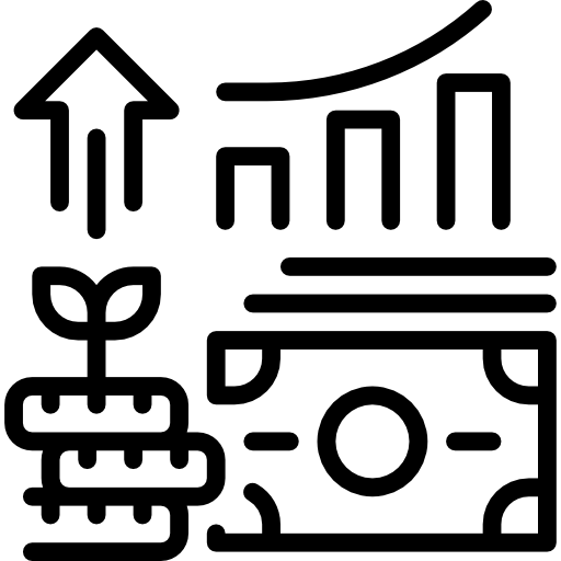 investissement Icône gratuit investissement Icône gratuit