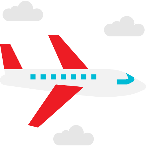 Airplane free icon