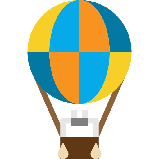 Air balloon free icon Air balloon free icon