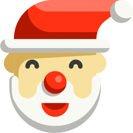 papá noel icono gratis