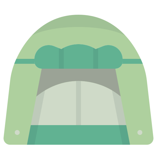 acampar icono gratis