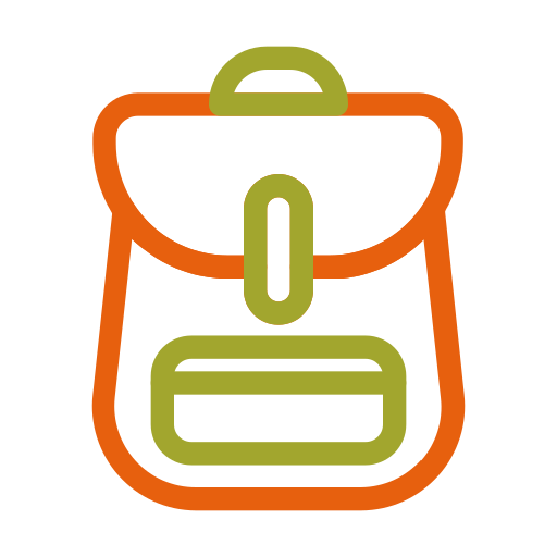 mochila icono gratis