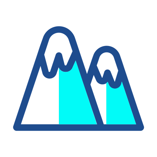 montagne Icône gratuit montagne Icône gratuit