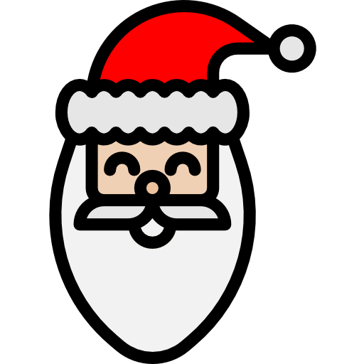 papá noel icono gratis