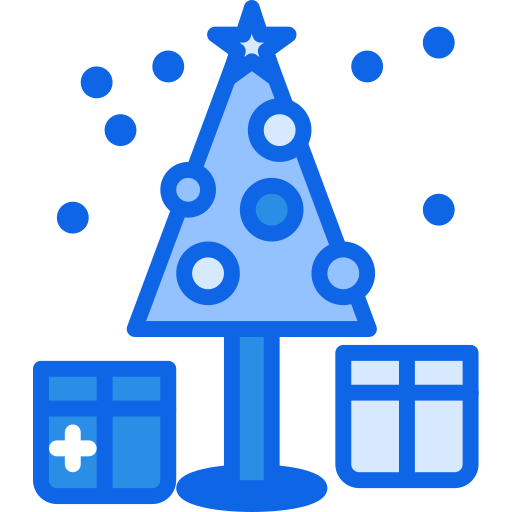 árbol de navidad icono gratis