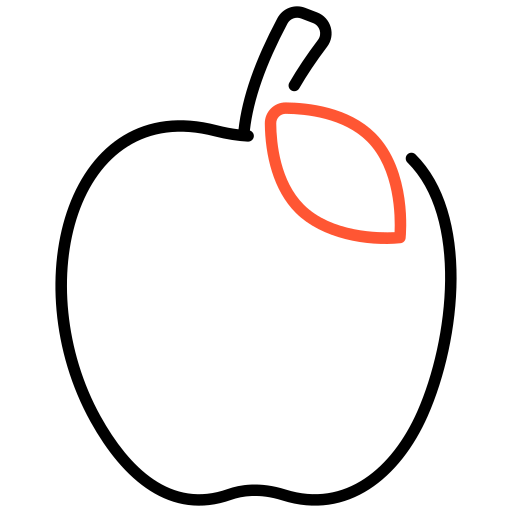 Fruit free icon Fruit free icon