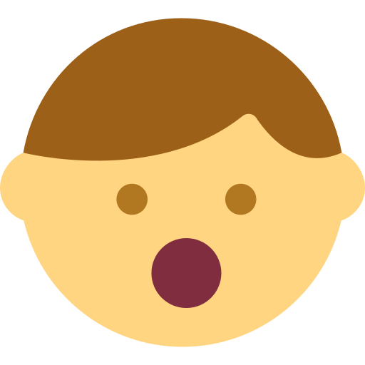 Shocked free icon Shocked free icon