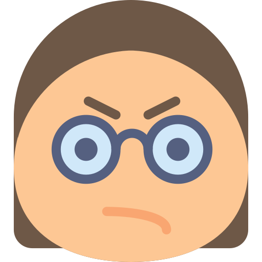 Angry free icon