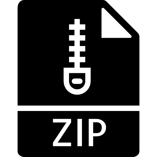 Zip - Free interface icons