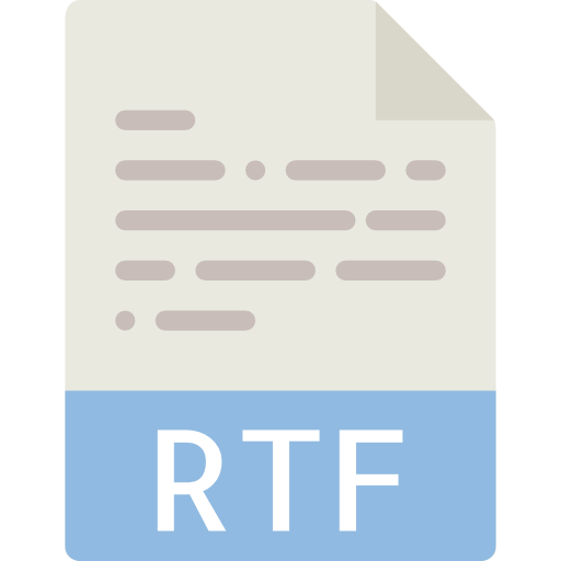 Rtf Basic Miscellany Flat icon